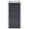 vidaXL Strat înălțat de grădină antracit 160x40x77 cm oțel galvanizat