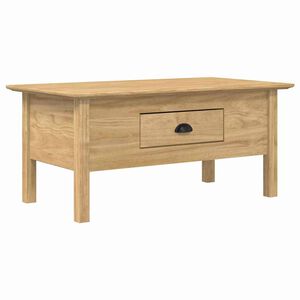 vidaXL Masă de cafea BODO Maro miere 100 x 55 x 45,8 cm Lemn prelucrat