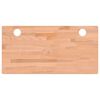vidaXL Blat de birou, 100x50x1,5 cm, lemn masiv de fag
