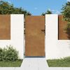 vidaXL Poartă de grădină 85x200 cm, oțel Corten