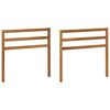 vidaXL Brat 2 pcs natural 79 x 4 x 73 cm Lemn Solid de Acacia