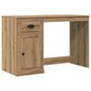 vidaXL Birou Stejar Artizanal 50 x 115 x 75 cm Lemn prelucrat