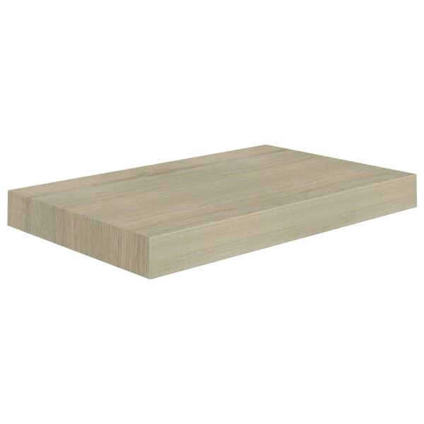 vidaXL Raft de perete suspendat, stejar, 40x23x3,8 cm, MDF