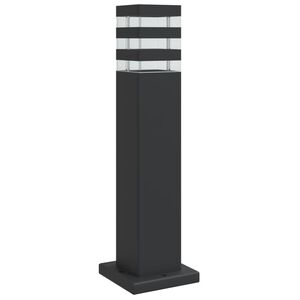 vidaXL Lampă de podea de exterior, negru, 50 cm, aluminiu