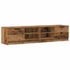 vidaXL Dulapuri TV 2 buc Lemn vechi 80x35x36,5 cm Lemn prelucrat