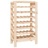 vidaXL Suport de vinuri, 61,5x30x107,5 cm, lemn masiv de pin