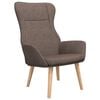 vidaXL Scaun de relaxare, gri taupe, material textil