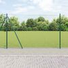 vidaXL St&acirc;lp de gard. Verde 25 x 1,5 m (plasare 36 mm) Oțel