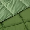 vidaXL Duvet complet pe tot parcursul anului Patos Verde 155 x 200 cm