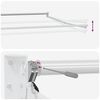 vidaXL Cort electric retractabil Roșu 3,5 x 2 m