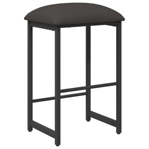 vidaXL Scaun de bar Gri &icirc;nchis 40 x 32 x 64 cm Lemn prelucrat