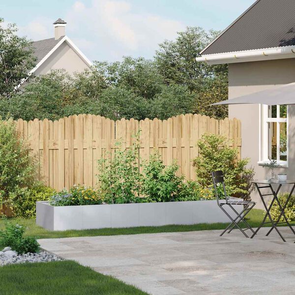 vidaXL Jardinieră 280x80x40 cm oțel galvanizat