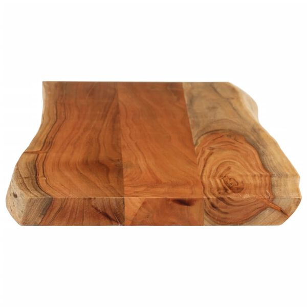 vidaXL Blat masă 80x40x3,8 cm dreptunghiular lemn acacia margine vie