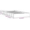 vidaXL Cadru de pat mic single, 75x190 cm, lemn masiv