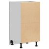 vidaXL Culoar de bază pentru bucătărie Stejar Negru 40 x 46 x 81,5 cm