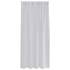 vidaXL Cortină din Voile 2 pcs Gri deschis 175 x 140 cm Poliester