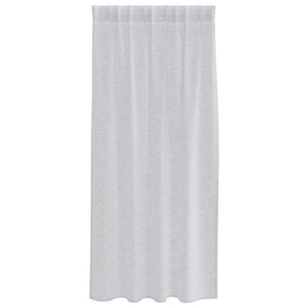 vidaXL Cortină din Voile 2 pcs Gri deschis 175 x 140 cm Poliester