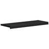 vidaXL Prag de fereastră Negru cu fibră de lemn 100 x 35 x 4,5 cm PVC