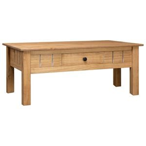 vidaXL Măsuță de cafea, 100x60x43,5 cm, lemn masiv de pin, gama Panama