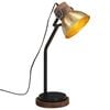 vidaXL Lampă de birou 25 W, alamă antichizată, 18x18x60 cm, E27