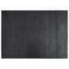 vidaXL Covor dreptunghiular, gri, 70x100 cm, bambus