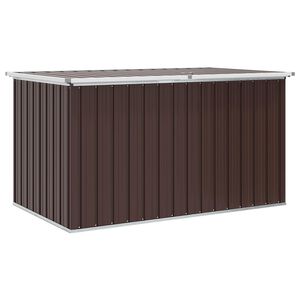 vidaXL Ladă de depozitare pentru grădină, maro, 171 x 99 x 93 cm