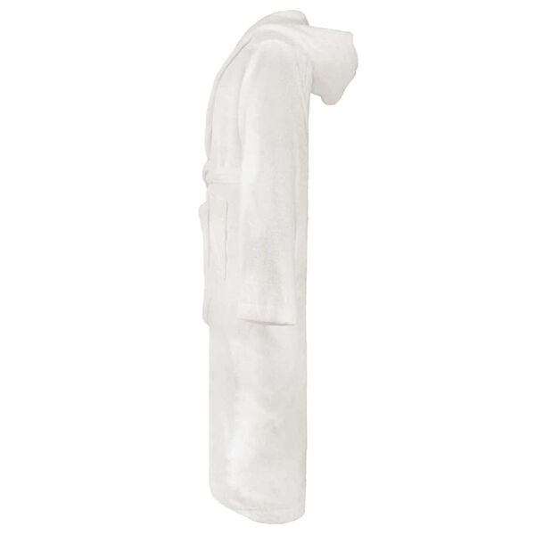 vidaXL Halat de baie KINN Alb S Bumbac