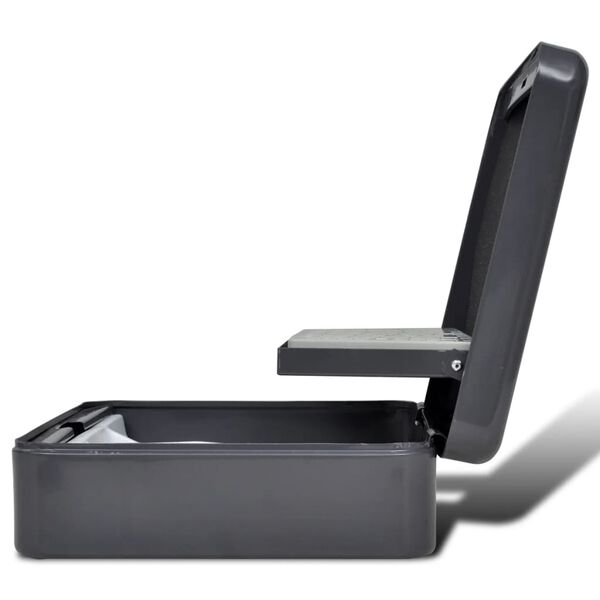 vidaXL Casetă de numerar cu tavă pentru monede