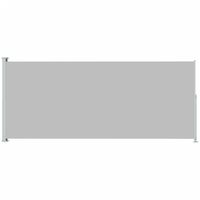 vidaXL Copertină laterală retractabilă de terasă, gri, 220x500 cm