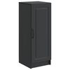 vidaXL Bufet Negru 33 x 34,5 x 87 cm Lemn prelucrat