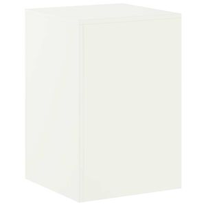vidaXL Suport pentru plante Alb 40 x 40 x 60 cm Oțel