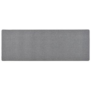 vidaXL Covor traversă, gri &icirc;nchis, 80x250 cm