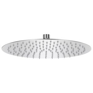 vidaXL Cap de duș tip ploaie rotund, 30 cm, oțel inoxidabil 304