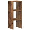 vidaXL Bibliotecă stivuabilă, lemn vechi 30x30x80 cm, lemn prelucrat