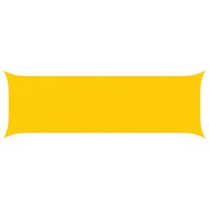 vidaXL P&acirc;nză de umbră Galben 6 x 2 m 100% poliester Oxford