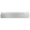 vidaXL Borduri pentru gazon 30 buc. 103 x 0,05 x 22 cm Oțel Galvanizat