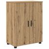 vidaXL Dulap de Baie Stejar Artizanal 60 x 35 x 80 cm