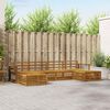vidaXL Seturi de canapele 6 pcs natural Lemn Solid de Acacia