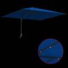 vidaXL Parasol de Grădină Albastru azur 248,5 x 247,5 x 160 cm
