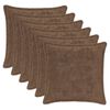 vidaXL Husă pentru pernă 6 buc. HOUTEN Maro deschis 40 x 40 cm