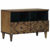 vidaXL Cabinet TV Maro 70 x 33,5 x 46 cm Lemn de mango solid