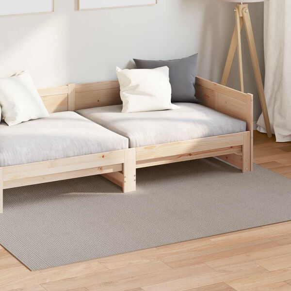 vidaXL Covoare de zonă LUGO Crem și Taupe 170 x 120 cm Poliester