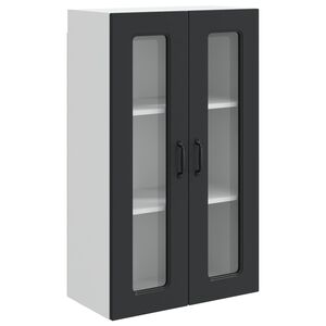 vidaXL Panou mașină de spălat vase Kalmar Negru 60 x 31 x 100 cm