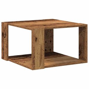 vidaXL Masă de cafea Lemn Vechi 51,5 x 51,5 x 30 cm Lemn prelucrat