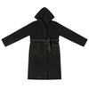 vidaXL Robe cu glugă Negru xxl Flanelă
