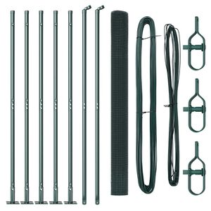 vidaXL St&acirc;lp de gard. Verde