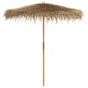 vidaXL Umbrelă Tiki cu baldachin din frunze de bananier, 240 cm, bambus