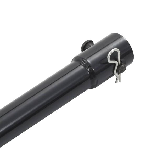 vidaXL Extensie de burghiu, 1 m, oțel