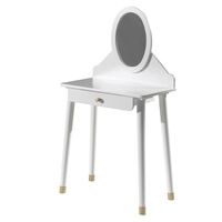 Vipack Masă de toaletă pentru copii "Billy", cu oglindă, alb, lemn
