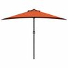 vidaXL Parasol de Grădină Terracota 294 x 150 x 224 cm